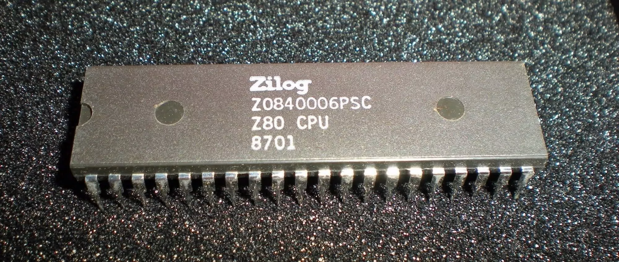 Zilog stellt den Z80 nach 48 Jahren Produktionszeit ein